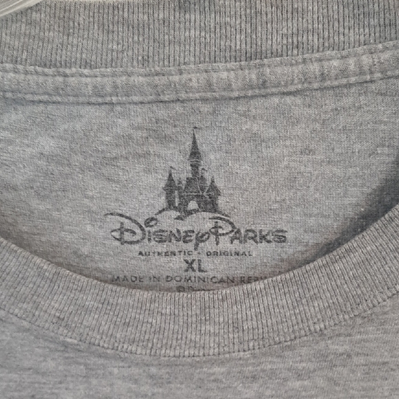 Disney Men Or Women's XL Short Sleeve Gray Tee Shirt - Picture 2 of 10